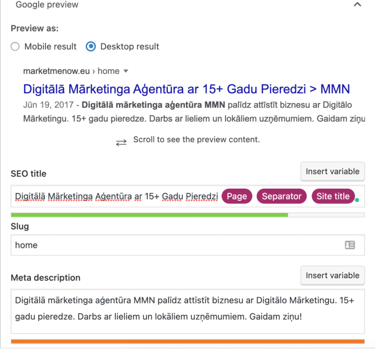 Google maina Title tega attēlošanas algoritmu!