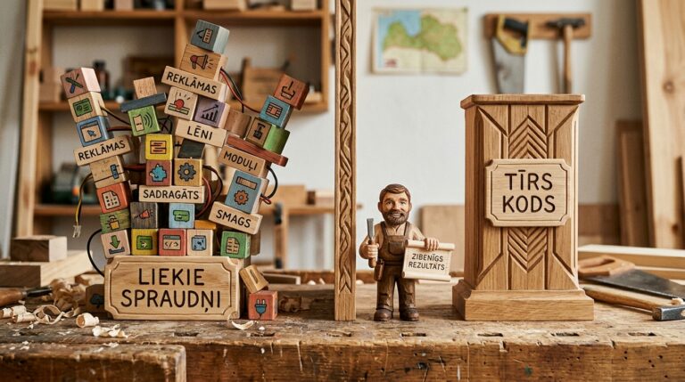 Tīra WordPress koda priekšrocības salīdzinājumā ar vizuālajiem būvētājiem un Elementor