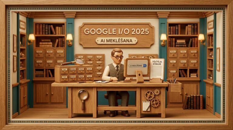 Google I/O 2025 un ģeneratīvā mākslīgā intelekta ietekme uz lietotāju meklēšanas paradumiem