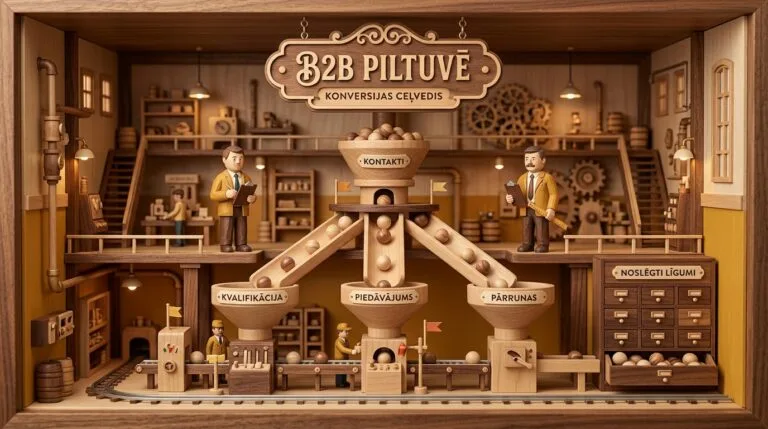 B2B pieteikumu piltuves arhitektūra no pirmā klikšķa līdz noslēgtam darījumam