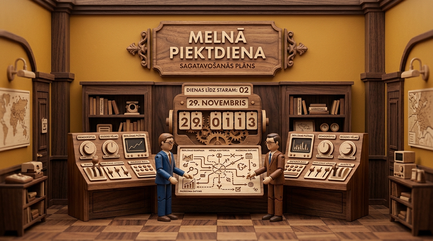 Melnās Piektdienas mārketinga kampaņu tehniskā plānošana un sagatavošanās soļi