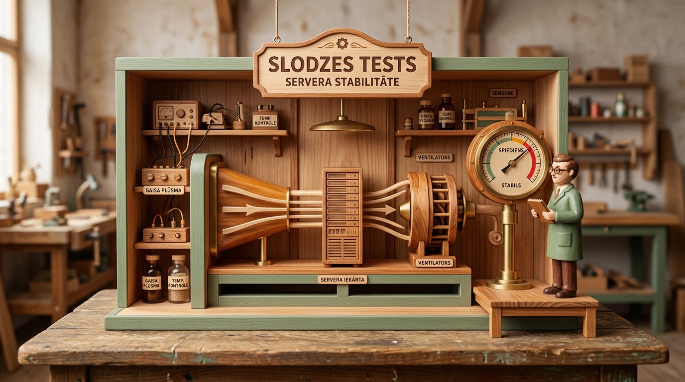 Servera slodzes testēšana un FastCGI mikrokešatmiņa apmeklējuma pīķu izturēšanai