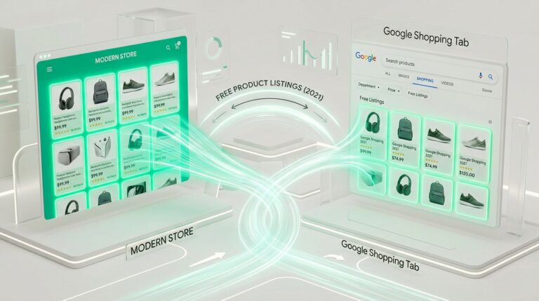 Google Merchant Center un bezmaksas produktu ieraksti (Free Listings): Pārdošanas kanāls e-veikaliem