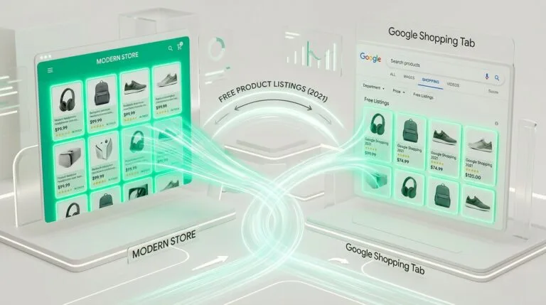 Google Merchant Center un bezmaksas produktu ieraksti (Free Listings): Pārdošanas kanāls e-veikaliem