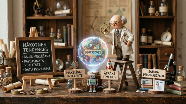 Digitālā Mārketinga un Mājaslapu Izstrādes Stratēģiskās Tendences 2025. Gadam