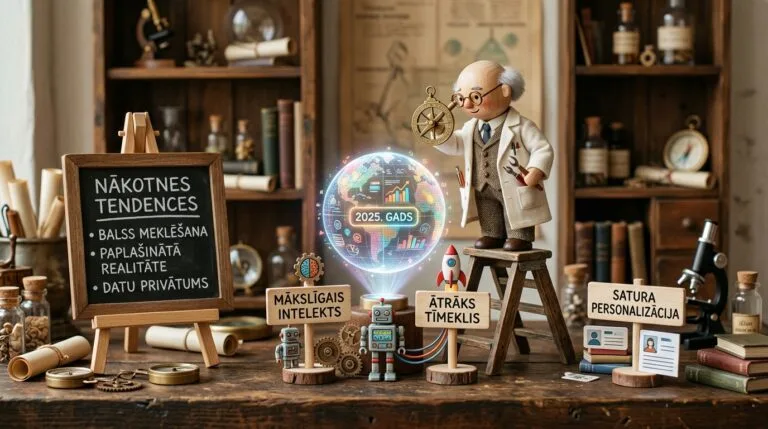 Digitālā Mārketinga un Mājaslapu Izstrādes Stratēģiskās Tendences 2025. Gadam