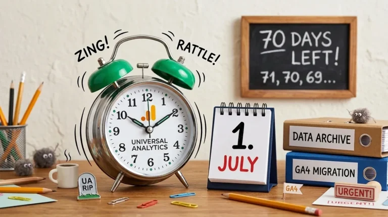 Last 70 Days Until Universal Analytics Shutdown and Action Plan for Data Retention