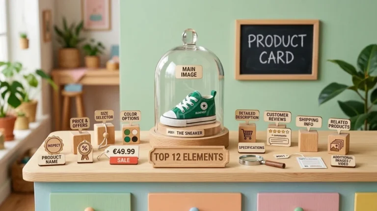 Top 12 Essential Elements in a Modern and Trusted E-Commerce Product Card