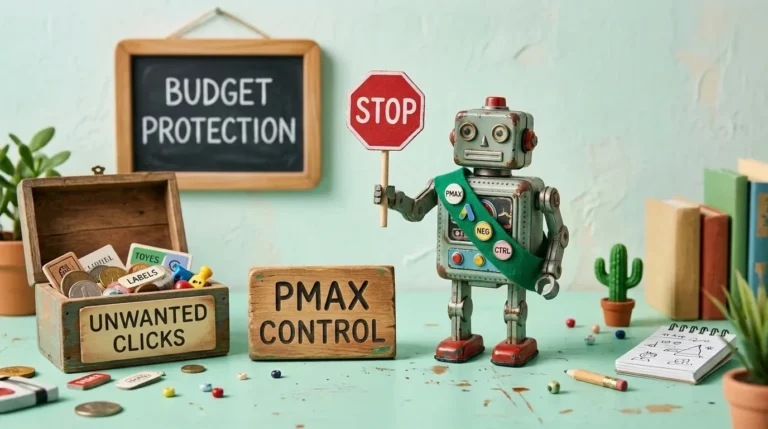 Performance Max Campaign Optimization and Negative Keyword Management for Stopping Unwanted Clicks