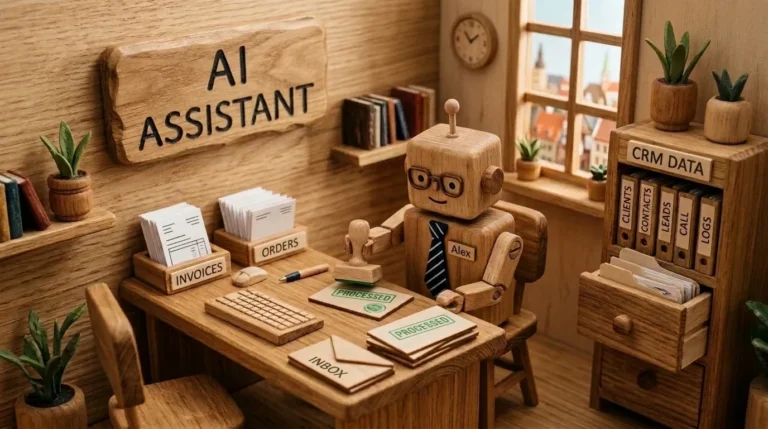 Local AI Assistants in Daily Business Operations and CRM Routine Automation