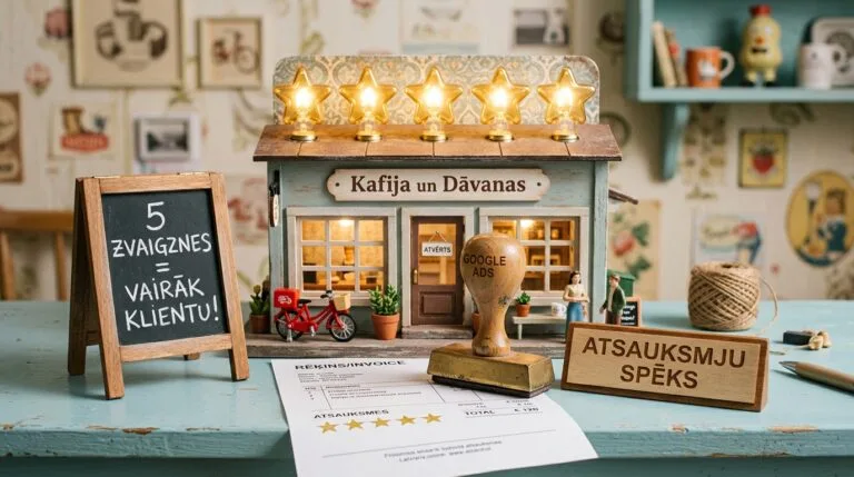 Klientu atsauksmju ietekme uz Google reklāmu efektivitāti un vietējo kampaņu atdevi