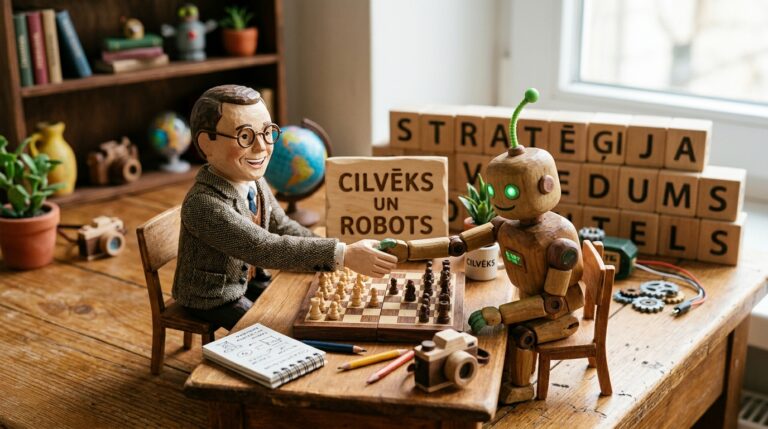 Cilvēks vai robots? Kas labāk?