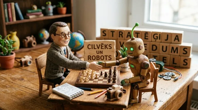 Cilvēks vai robots? Kas labāk?